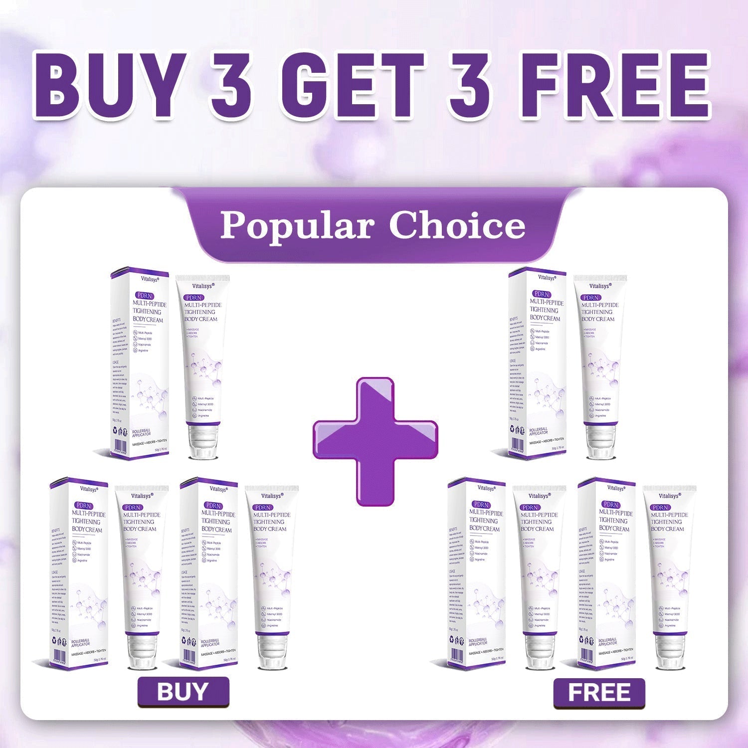 6 Cajas — Compra 3 y Recibe 3 Gratis