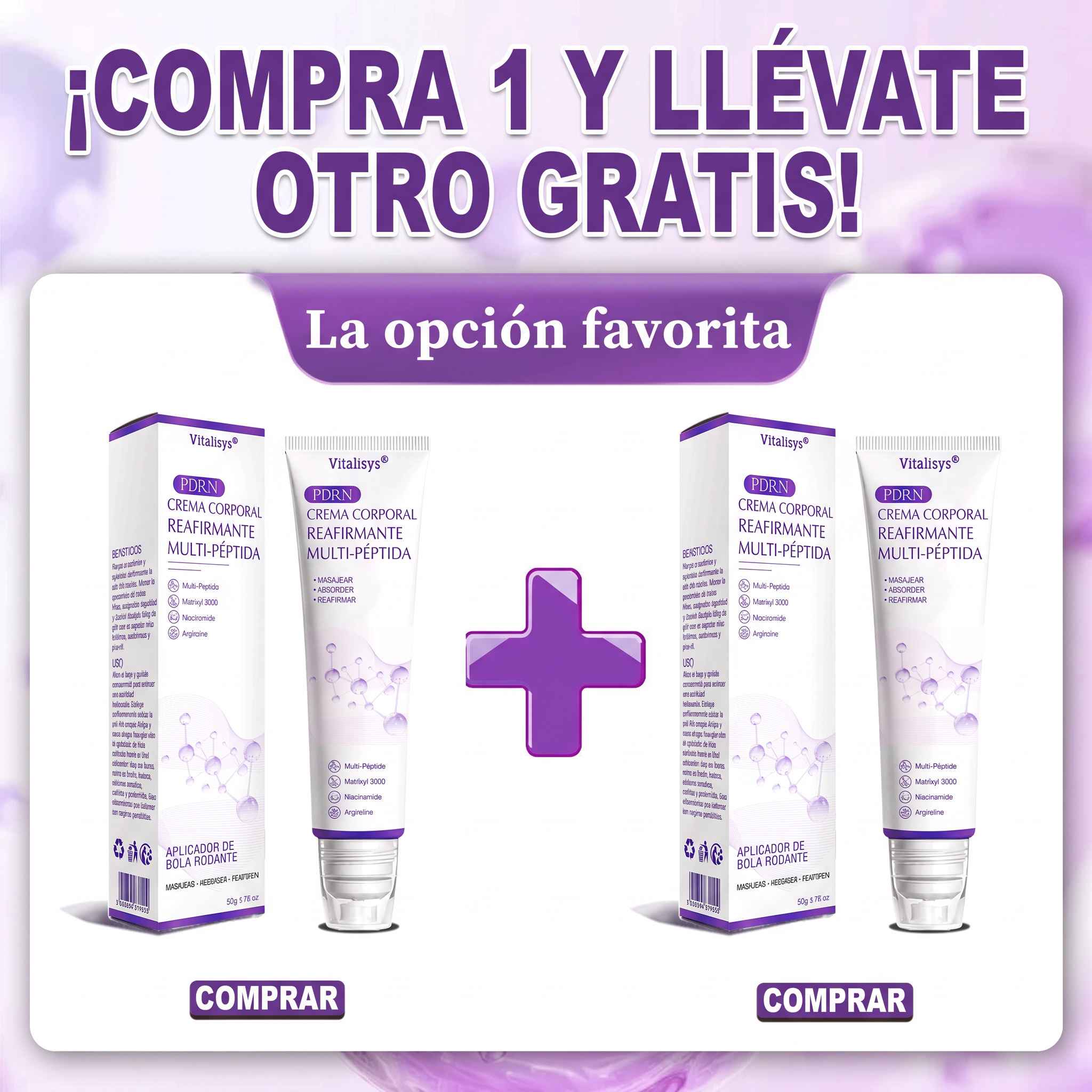 2 Cajas — Compra 1 y Recibe 1 Gratis