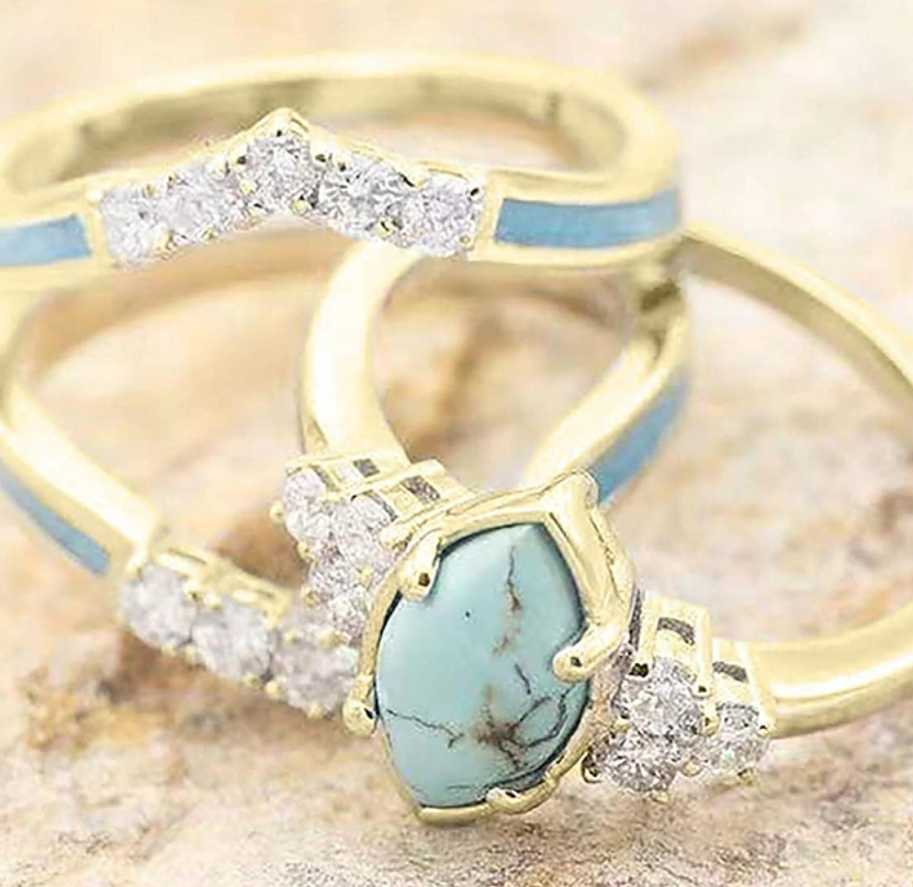 Vrouwenmode dagelijkse zuivere kleurenring